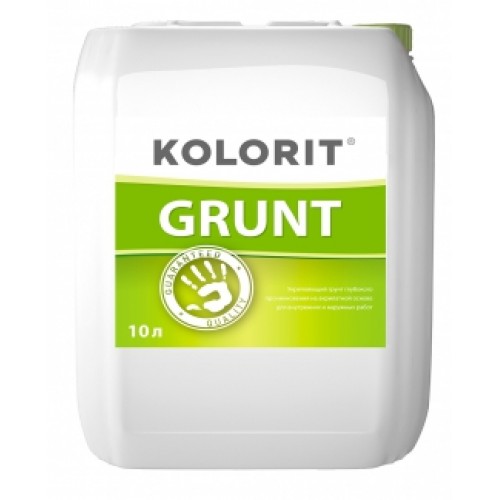 Kolorit Grunt - Укрепляющий грунт глубокого проникновенния 10 л.